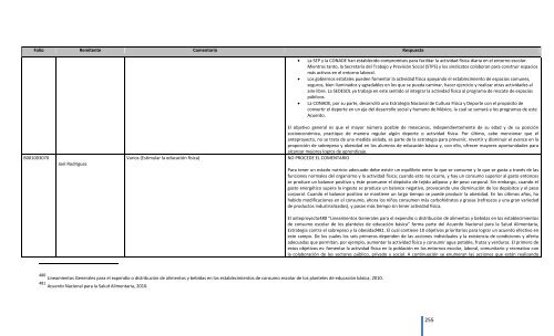 Comentarios a los “Lineamientos Generales para el expendio o ...