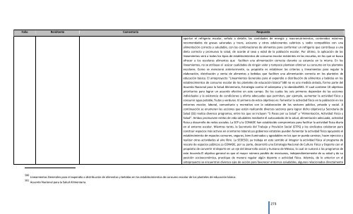 Comentarios a los “Lineamientos Generales para el expendio o ...