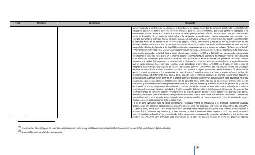 Comentarios a los “Lineamientos Generales para el expendio o ...