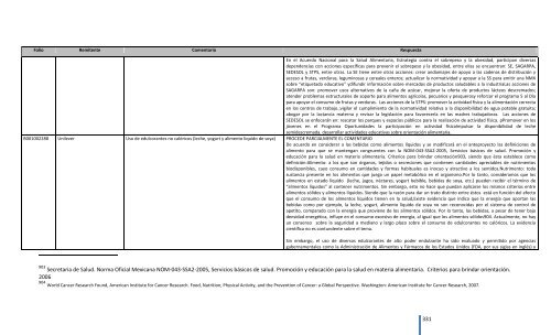 Comentarios a los “Lineamientos Generales para el expendio o ...