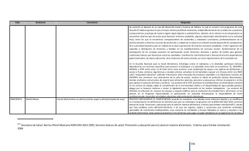 Comentarios a los “Lineamientos Generales para el expendio o ...