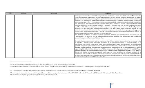 Comentarios a los “Lineamientos Generales para el expendio o ...