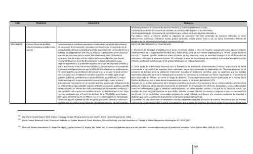 Comentarios a los “Lineamientos Generales para el expendio o ...