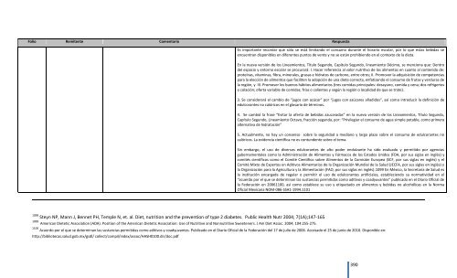 Comentarios a los “Lineamientos Generales para el expendio o ...