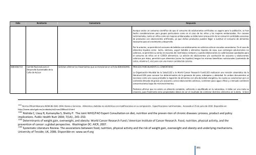 Comentarios a los “Lineamientos Generales para el expendio o ...