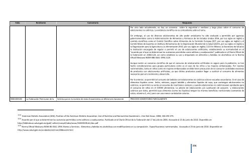 Comentarios a los “Lineamientos Generales para el expendio o ...