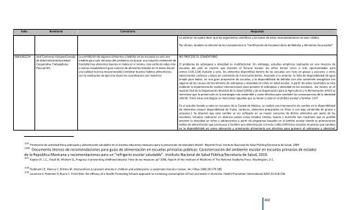 Comentarios a los “Lineamientos Generales para el expendio o ...