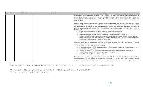 Comentarios a los “Lineamientos Generales para el expendio o ...