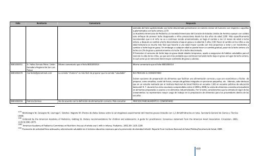 Comentarios a los “Lineamientos Generales para el expendio o ...