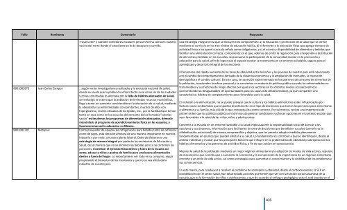 Comentarios a los “Lineamientos Generales para el expendio o ...