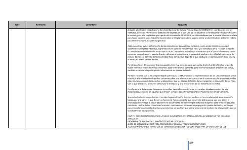 Comentarios a los “Lineamientos Generales para el expendio o ...