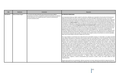 Comentarios a los “Lineamientos Generales para el expendio o ...