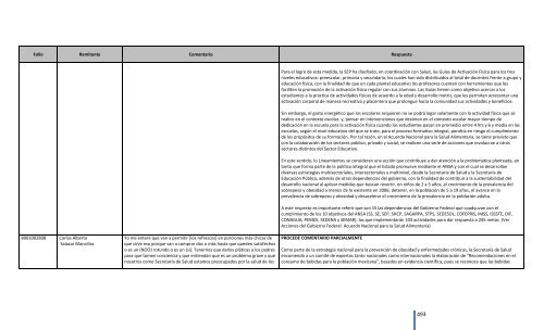 Comentarios a los “Lineamientos Generales para el expendio o ...