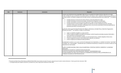 Comentarios a los “Lineamientos Generales para el expendio o ...