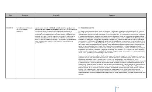 Comentarios a los “Lineamientos Generales para el expendio o ...