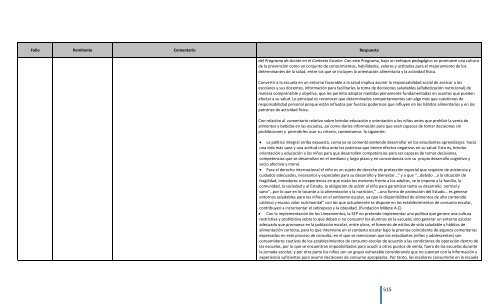 Comentarios a los “Lineamientos Generales para el expendio o ...