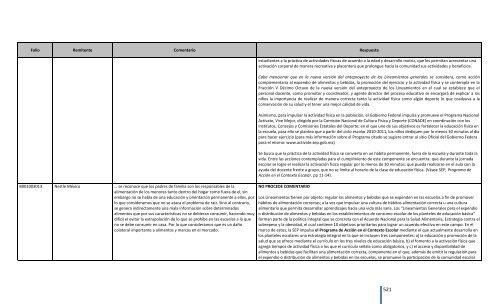 Comentarios a los “Lineamientos Generales para el expendio o ...