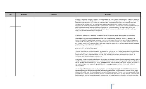 Comentarios a los “Lineamientos Generales para el expendio o ...