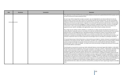 Comentarios a los “Lineamientos Generales para el expendio o ...