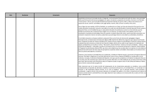 Comentarios a los “Lineamientos Generales para el expendio o ...