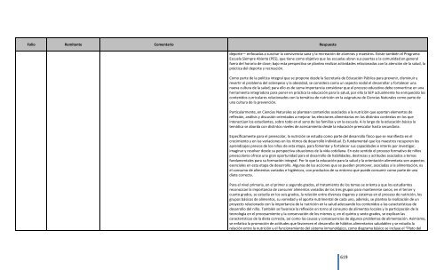 Comentarios a los “Lineamientos Generales para el expendio o ...