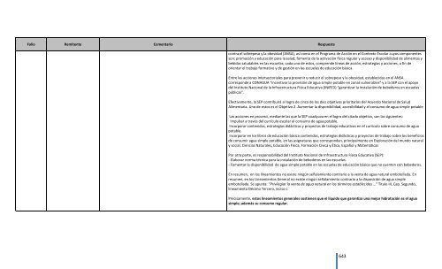 Comentarios a los “Lineamientos Generales para el expendio o ...