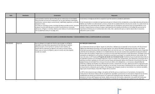 Comentarios a los “Lineamientos Generales para el expendio o ...