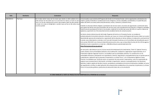 Comentarios a los “Lineamientos Generales para el expendio o ...