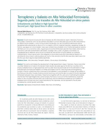 Artículo a texto completo en formato PDF - Revista de Obras Públicas