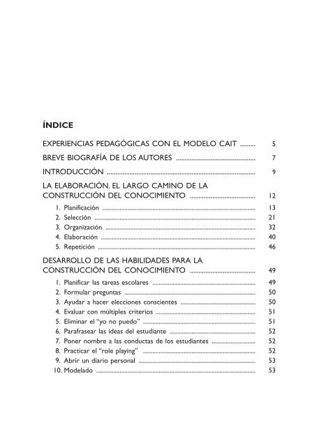 El proceso de elaboración - Fundación Encuentro