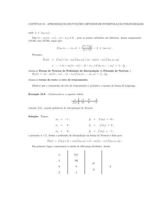 Cálculo Numérico - Engenharia Civil UEM