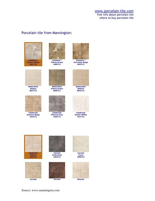 Www Porcelain Tile From Mannington Porcelain Tile From Mannington