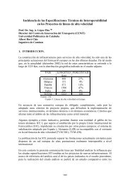 Incidencia de las Especificaciones Técnicas de ... - Aeipro