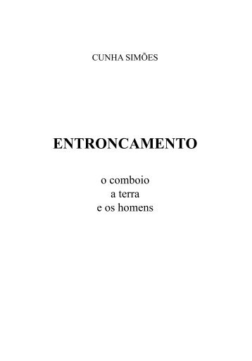 Clique aqui e veja o primeiro capítulo do livro - Cunha Simões