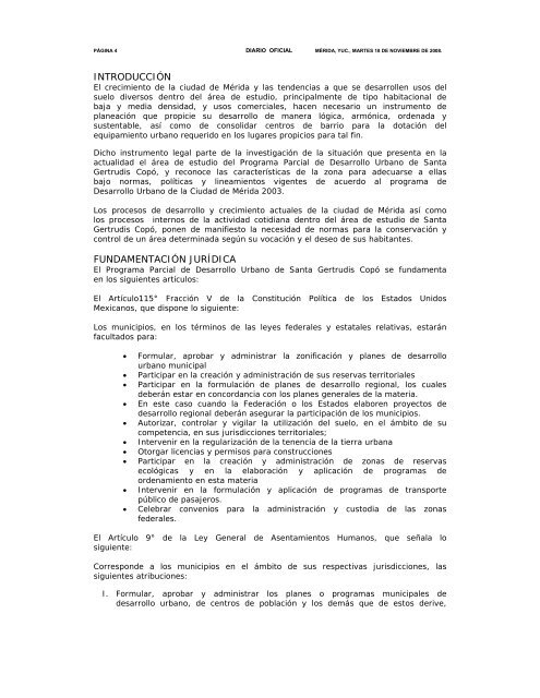 DIARIO OFICIAL - Gobierno del Estado de Yucatán