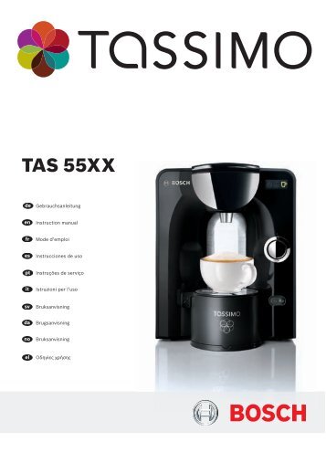 TAS 55X TAS 55XX - Tassimo