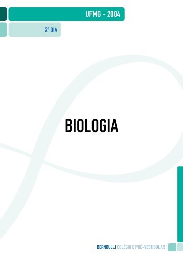 BIOLOGIA - Colégio e Pré-Vestibular Bernoulli