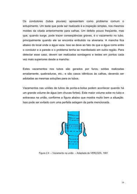 patologias ocasionadas pela umidade nas ... - CECC - UFMG