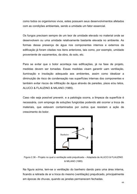 patologias ocasionadas pela umidade nas ... - CECC - UFMG