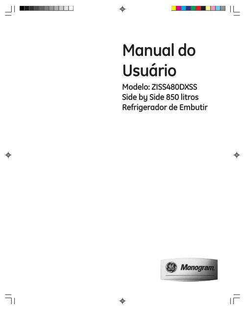 Manual do Usuário - GE Monogram