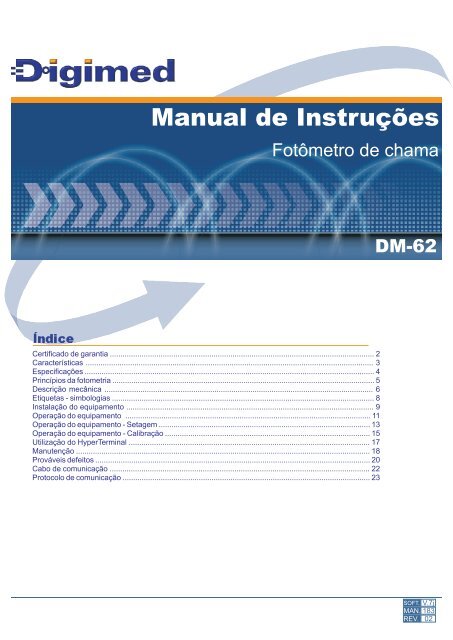 Manual DM-62 rev02 - Digimed