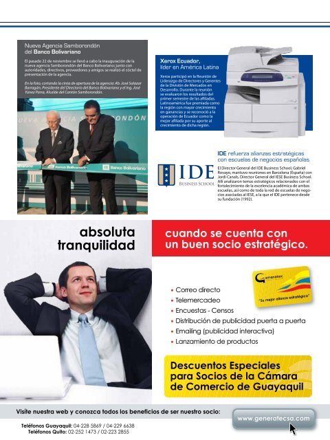 Revistandiciembre2011.pdf - Cámara de Comercio de Guayaquil