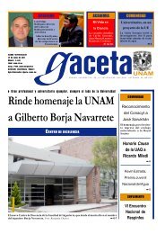 Rinde homenaje la UNAM a Gilberto Borja Navarrete