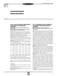 Cineantropometría - Federación Española de Medicina del Deporte