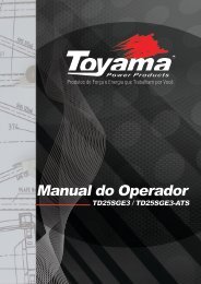 Manual do Operador - Toyama