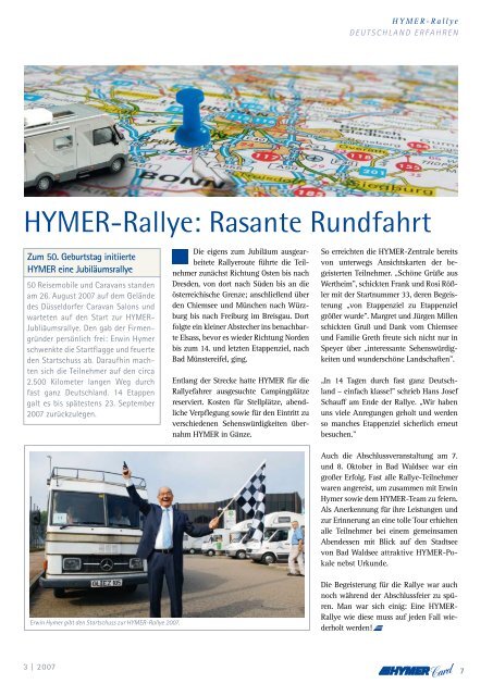 Nr. 3 | November 2007 Das Magazin rund ums mobile Reisen