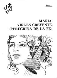 maria, virgen creyente, «peregrina de la fe - Juventudes Marianas ...