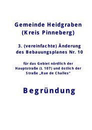 5 Ver- und Entsorgung, Verkehrliche Erschließung - beim Amt ...