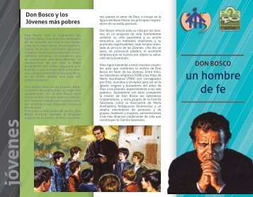 Tríptico Don Bosco, un hombre de fe.pdf - Salesianos Triana