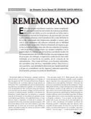 Rememorando. - Palabra Nueva